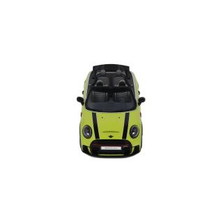 MINI JCW CABRIO ZESTY YELLOW C5H 2021 OttO mobile 1:18 Resinemodell (Türen, Motorhaube... nicht zu öffnen!)